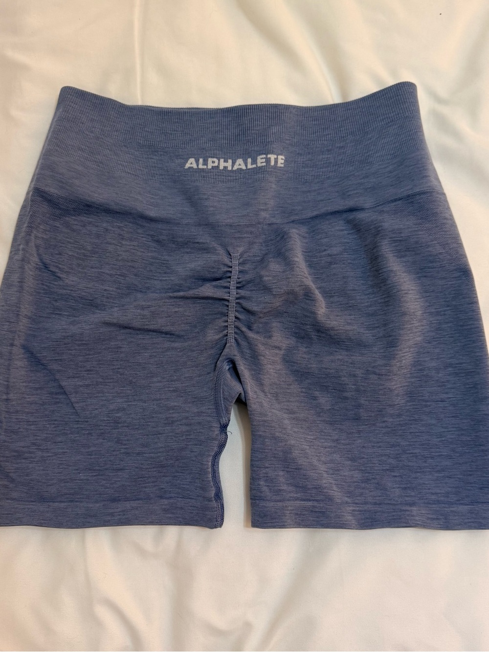 Alphalete Amplify Short - Heather Blue